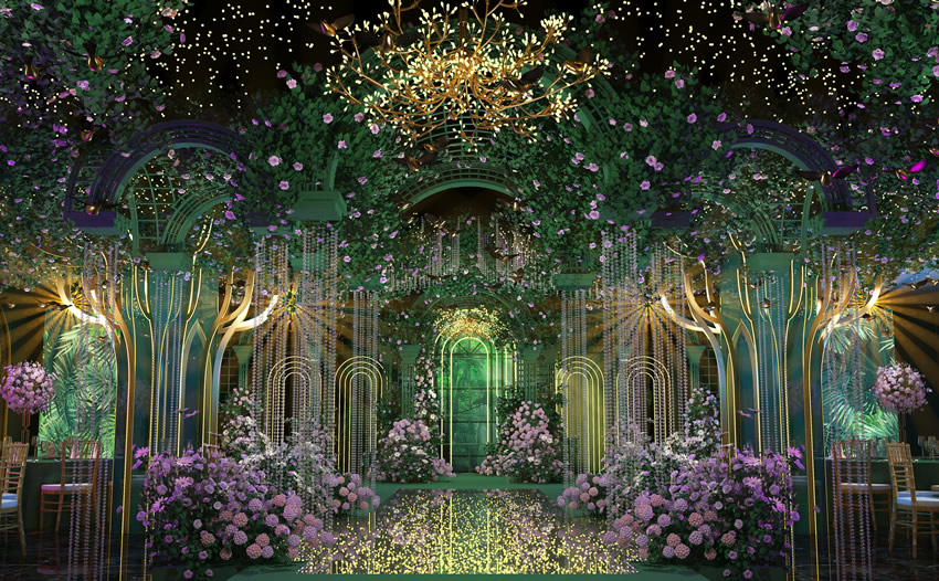 城东奇妙森林婚礼堂效果展示